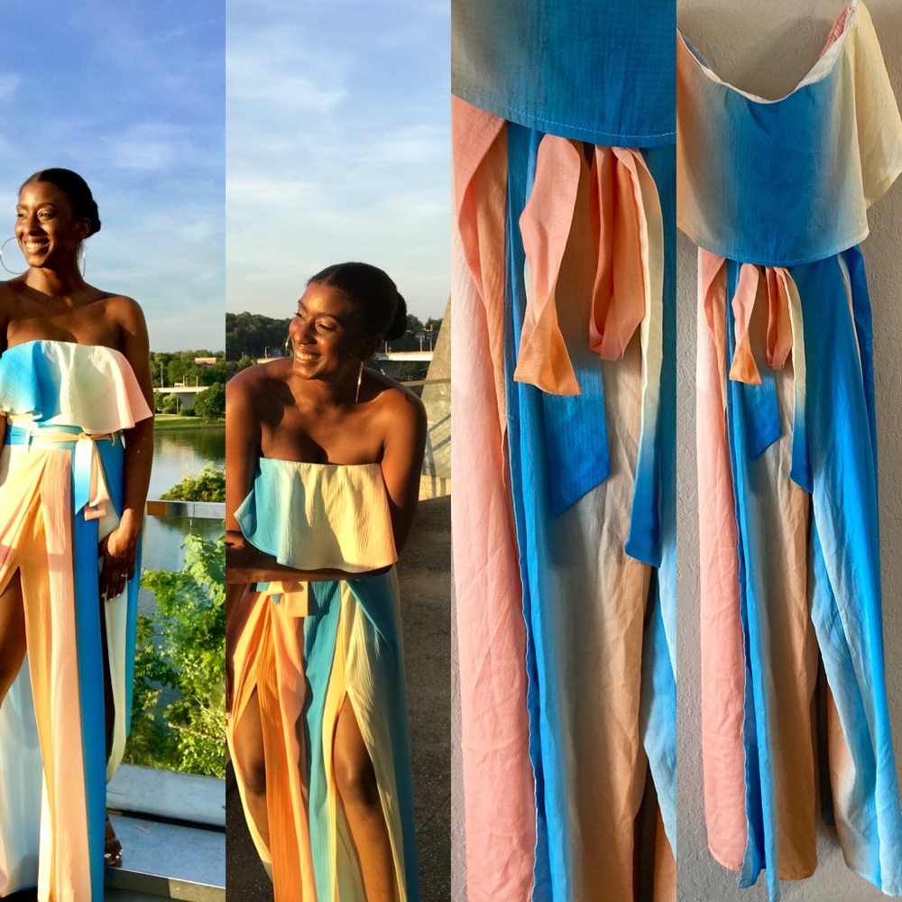 SOLD NO LONGER AVAILABLE 🎉HOST PICK🎉 LAST ONE” JUMPSUIT DRESS - Picture 9 of 9